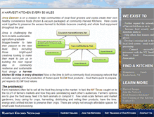 Tablet Screenshot of harvestkitchens.net